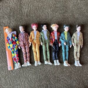 Full Set of 7 BTS Dolls